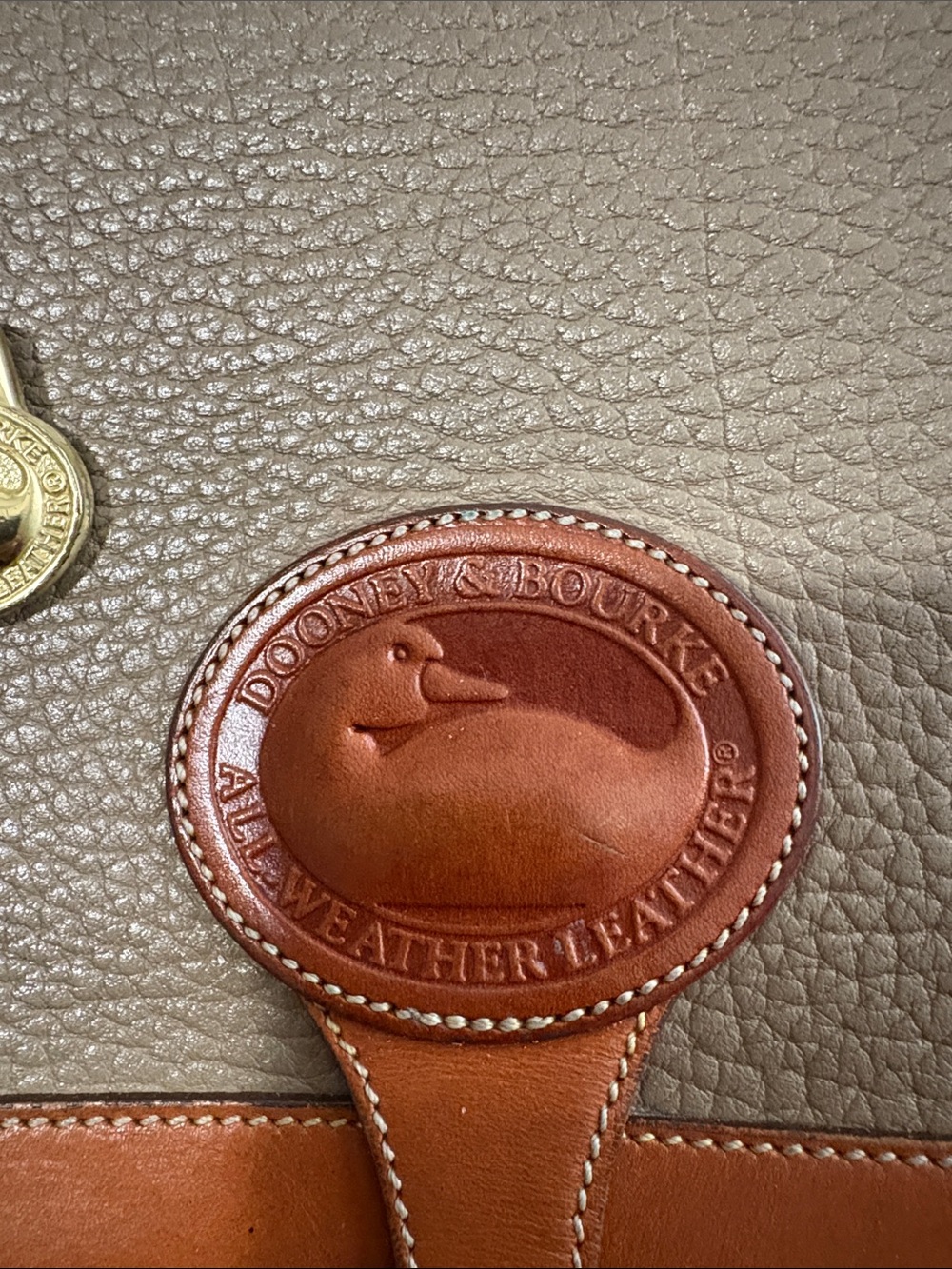 All weather leather vintage dooney - Picture 2 of 8